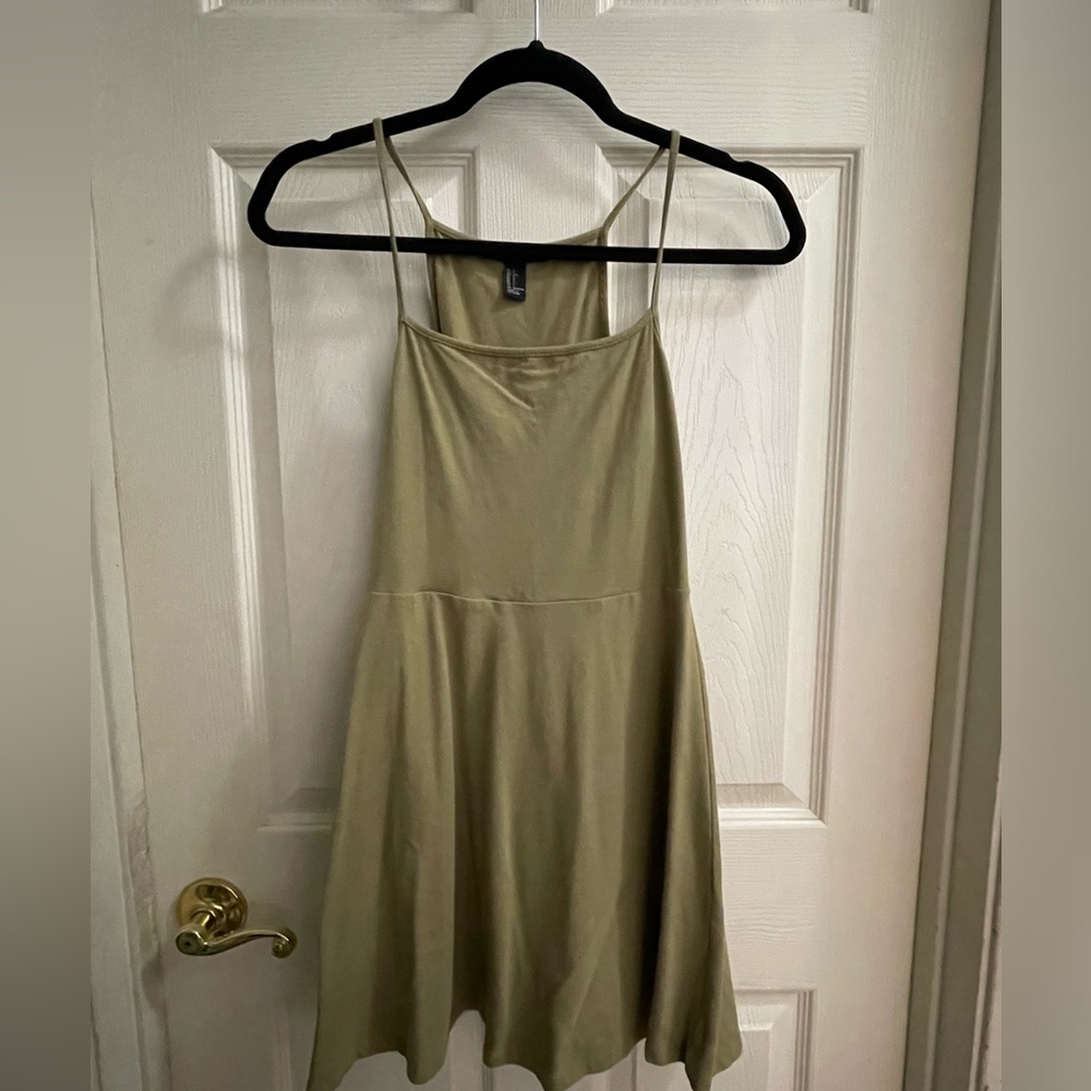 Simple dress halter dress